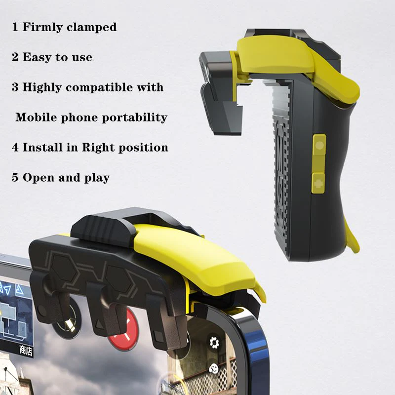 HANDJOY M03 | SMART AUTOTAP 8-FINGER GAME CONTROLLER TRIGGERS BUTTON FOR PUBG, COD, FREEFIRE