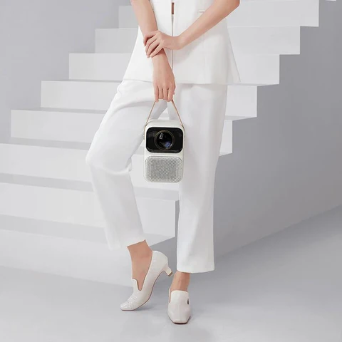 XIAOMI WANBO T6 MAX ANDROID 9.0 NATIVE 1080P 650 ANSI LUMENS HOME CINEMA PROJECTOR