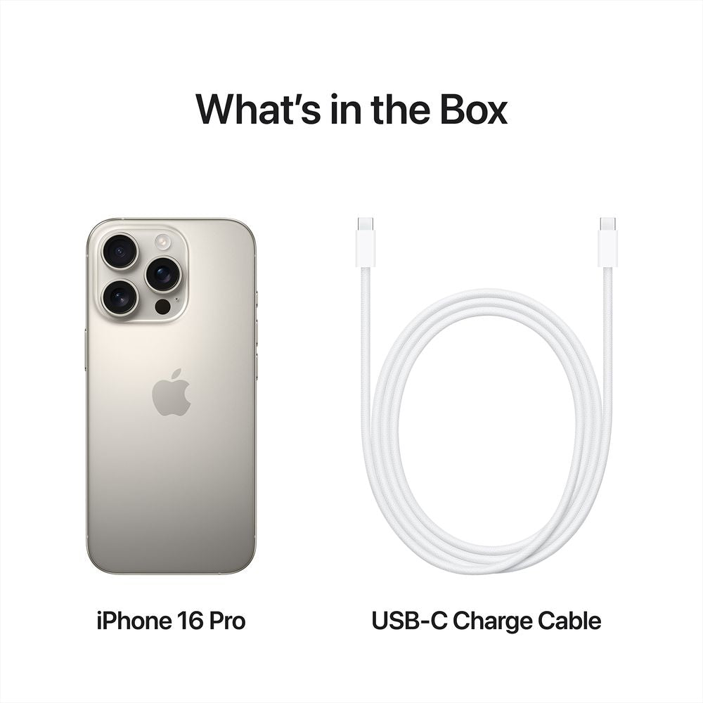 Apple iPhone 16 Pro (Global - Dual Sim) (New Seal Pack, 12 Months Apple Warranty