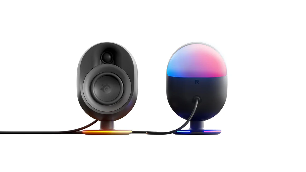 STEELSERIES ARENA 9 ILLUMINATED 5.1 DESKTOP GAMING SPEAKERS – 5.1 USB SURROUND SOUND – WIRELESS REAR SPEAKERS – 2-WAY SPEAKER DESIGN – SUBWOOFER – RGB LIGHT, BLUETOOTH – PC, PLAYSTATION, MOBILE, MAC