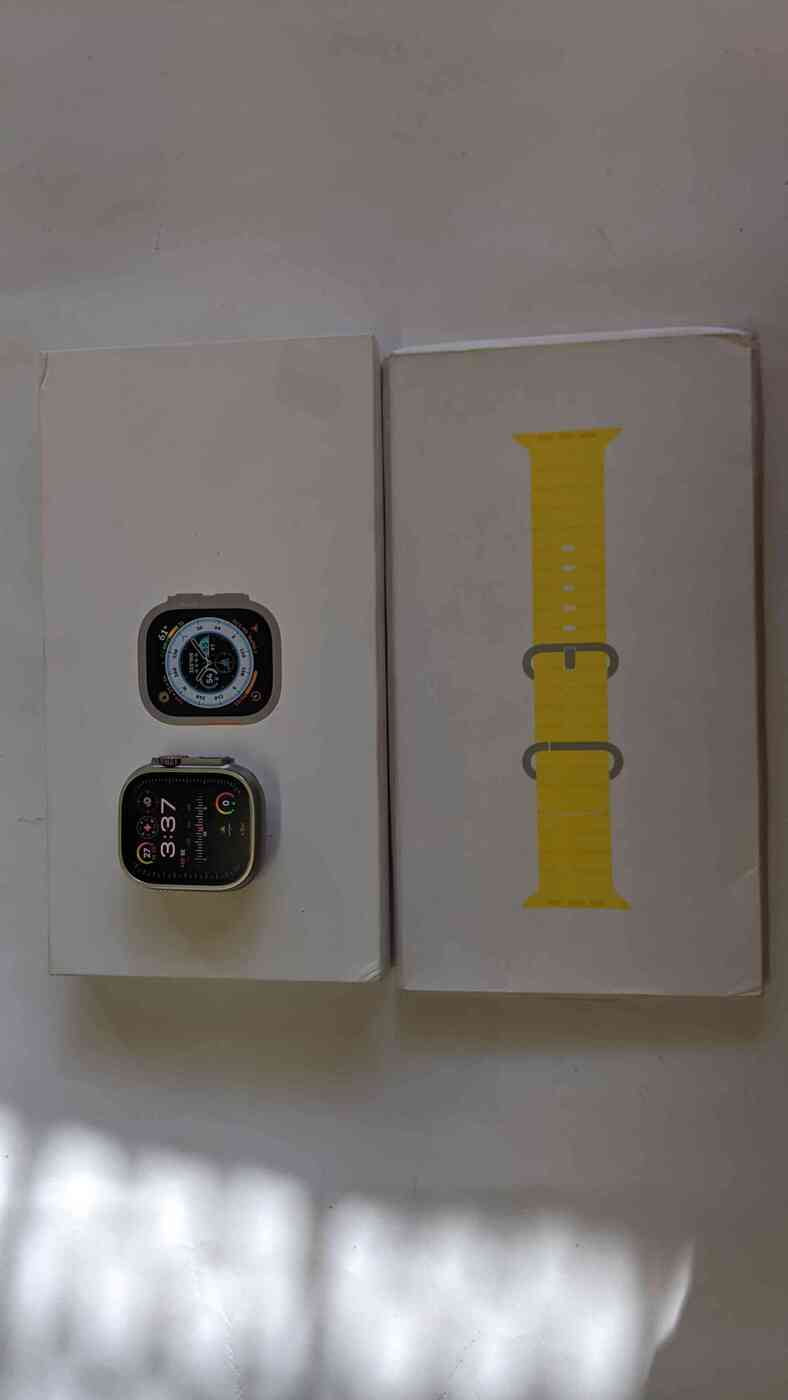 Apple Watch Ultra 49mm GPS Cellular Titanium Case with Ocean Band