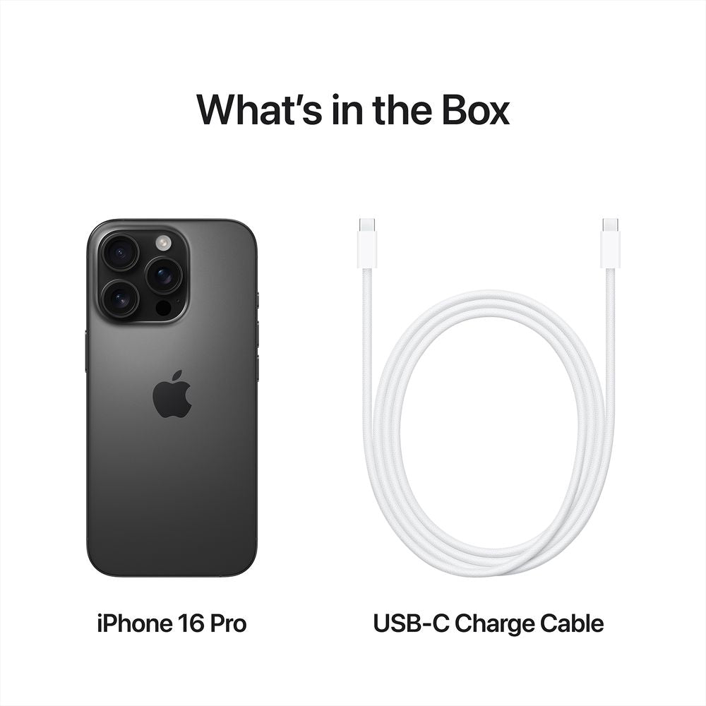 Apple iPhone 16 Pro (Global - Dual Sim) (New Seal Pack, 12 Months Apple Warranty