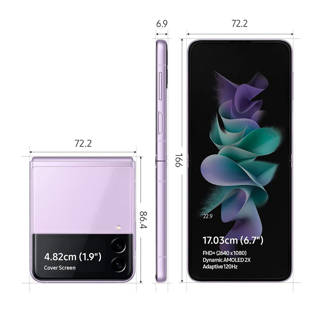 Samsung Galaxy Z Flip3 5G(Sealed Pack) (International)