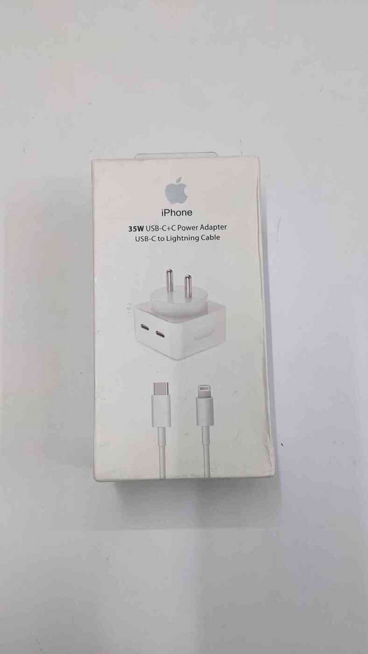 Apple Compatible 35W USB-C to C Power Adapter USB-C to Lightning Cable