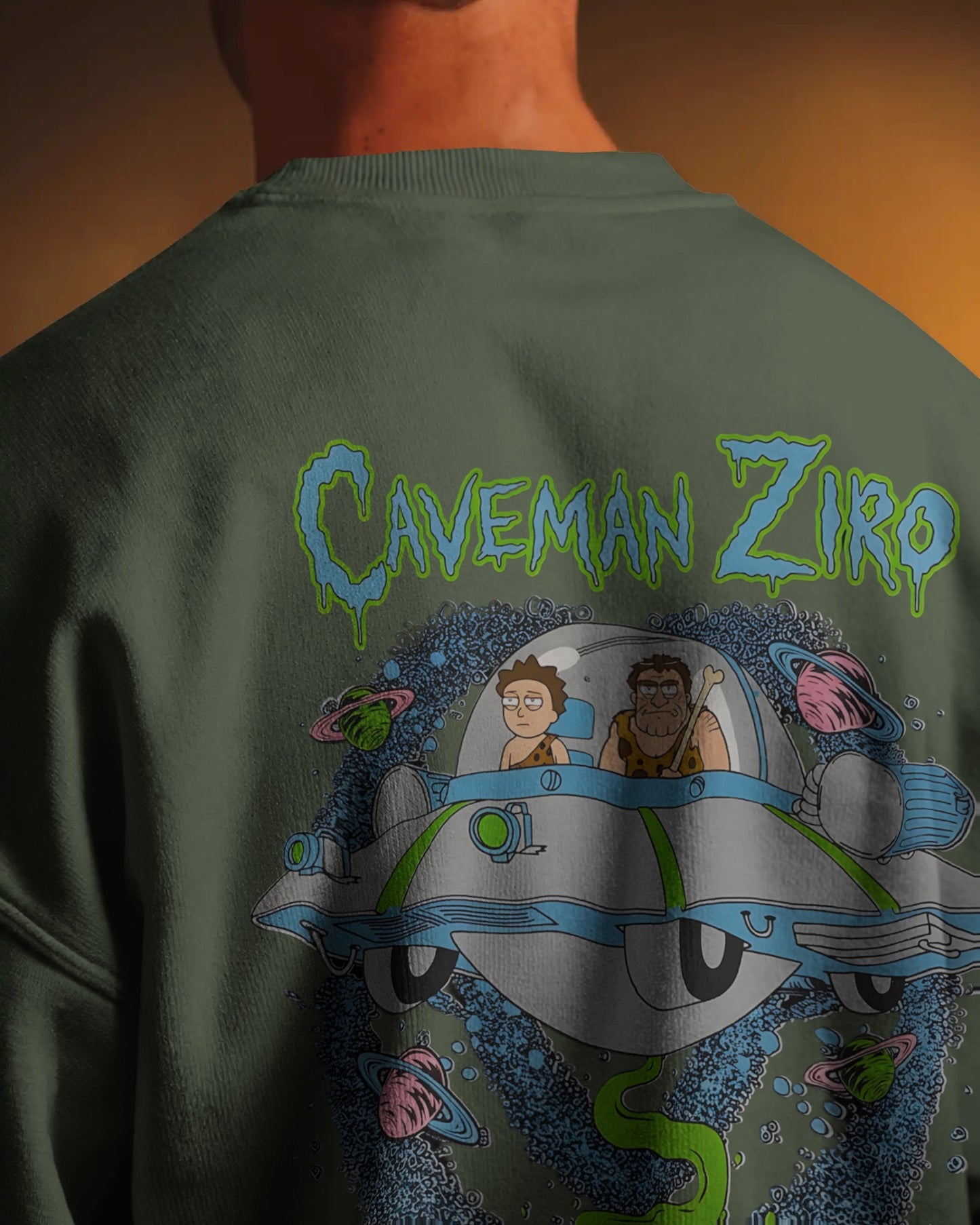 CMZ OFFICIAL: Space Ride Regular Fit Sweatshirt