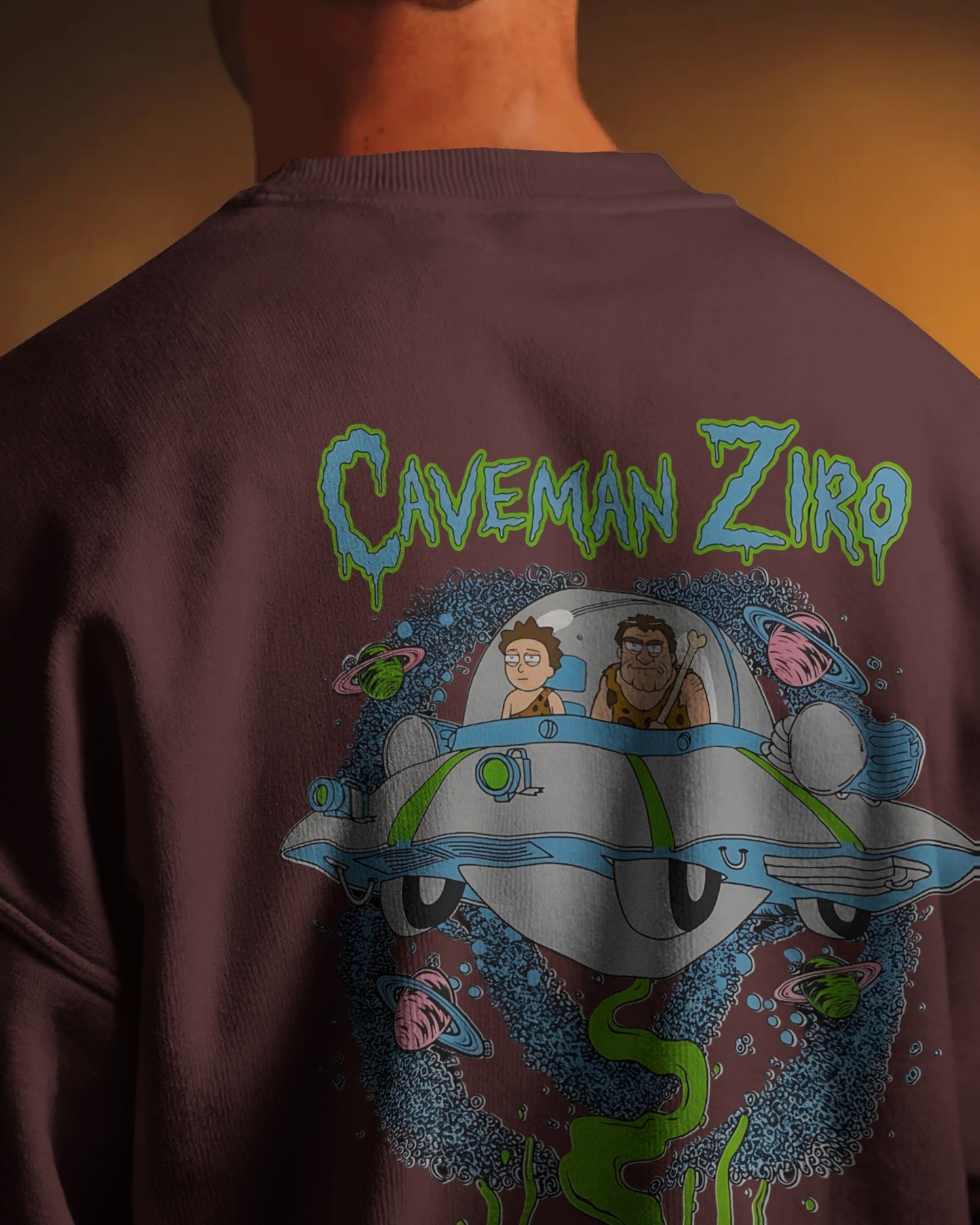 CMZ OFFICIAL: Space Ride Regular Fit Sweatshirt