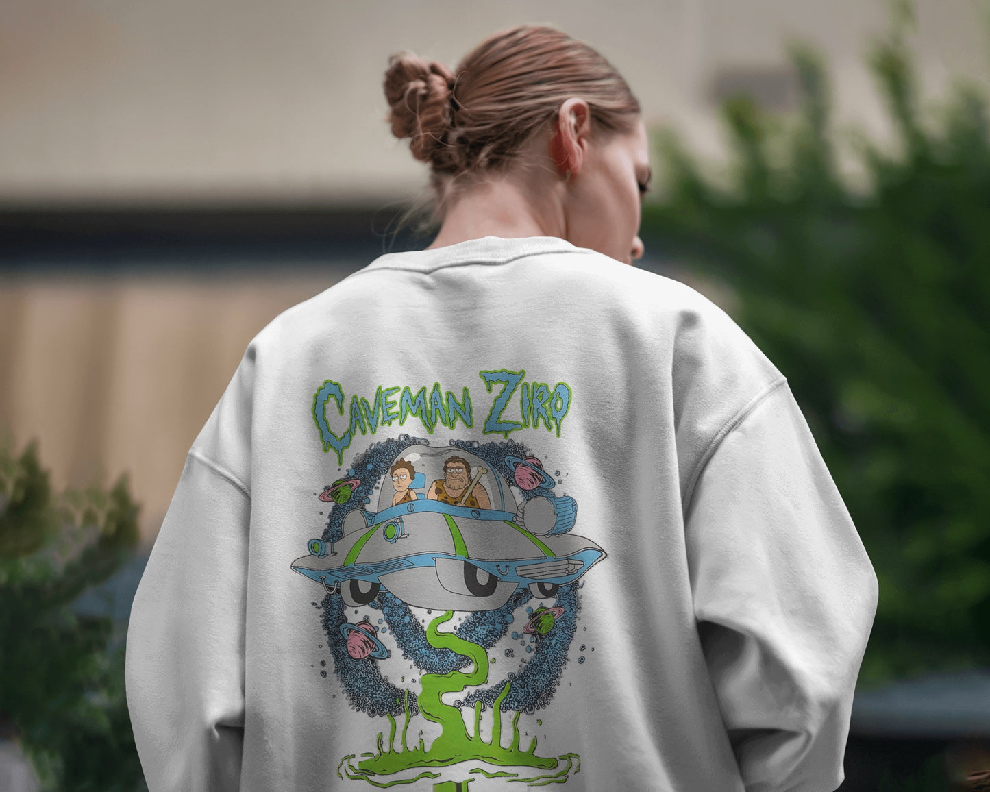 CMZ OFFICIAL: Space Ride Regular Fit Sweatshirt