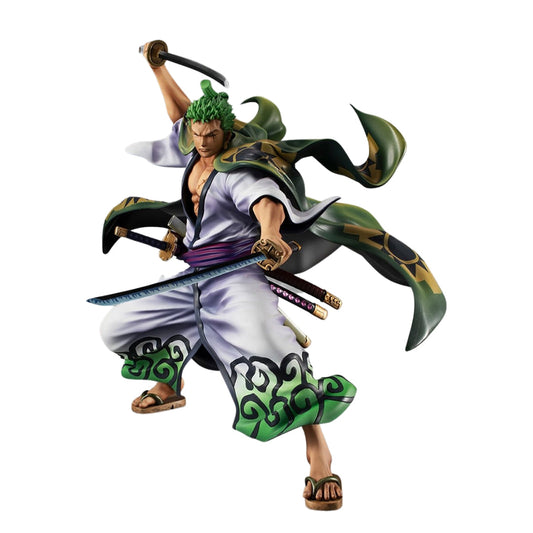 ONE PIECE ZORO JURO WARRIORS ALLIANCE STATUE BY MEGAHOUSE