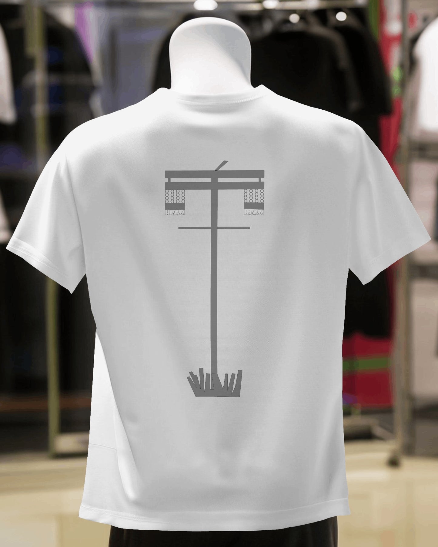 ‘ZIRO VIBES’ Standard Puffed Print Regular fit Tee