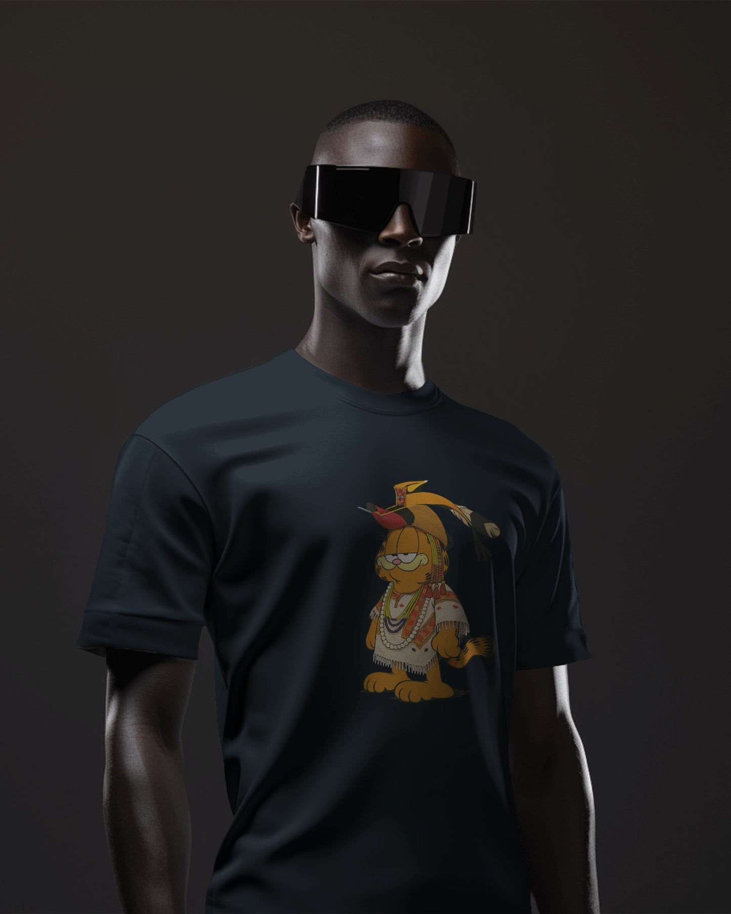 ‘Abo Garfield’ Classic Crew Tee