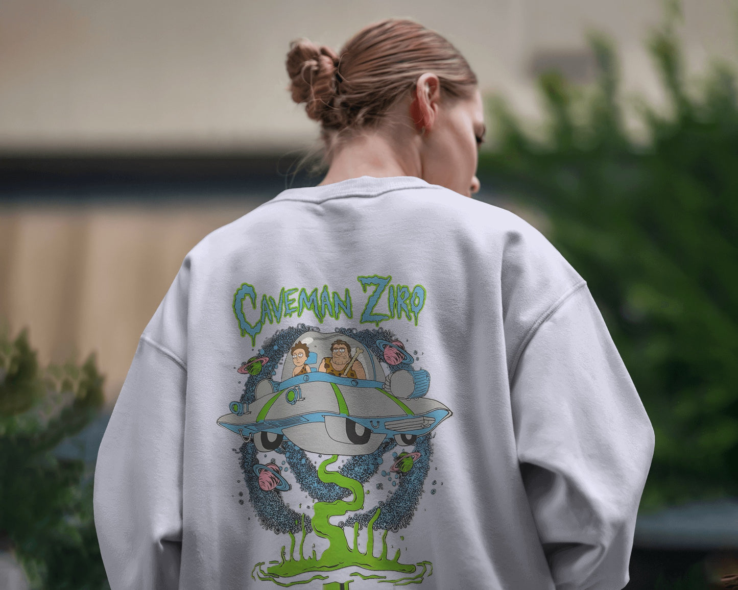 CMZ OFFICIAL: Space Ride Regular Fit Sweatshirt