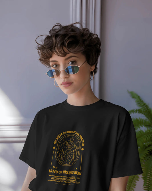 Unisex Land Of Rising Sun Classic Crew T-Shirt
